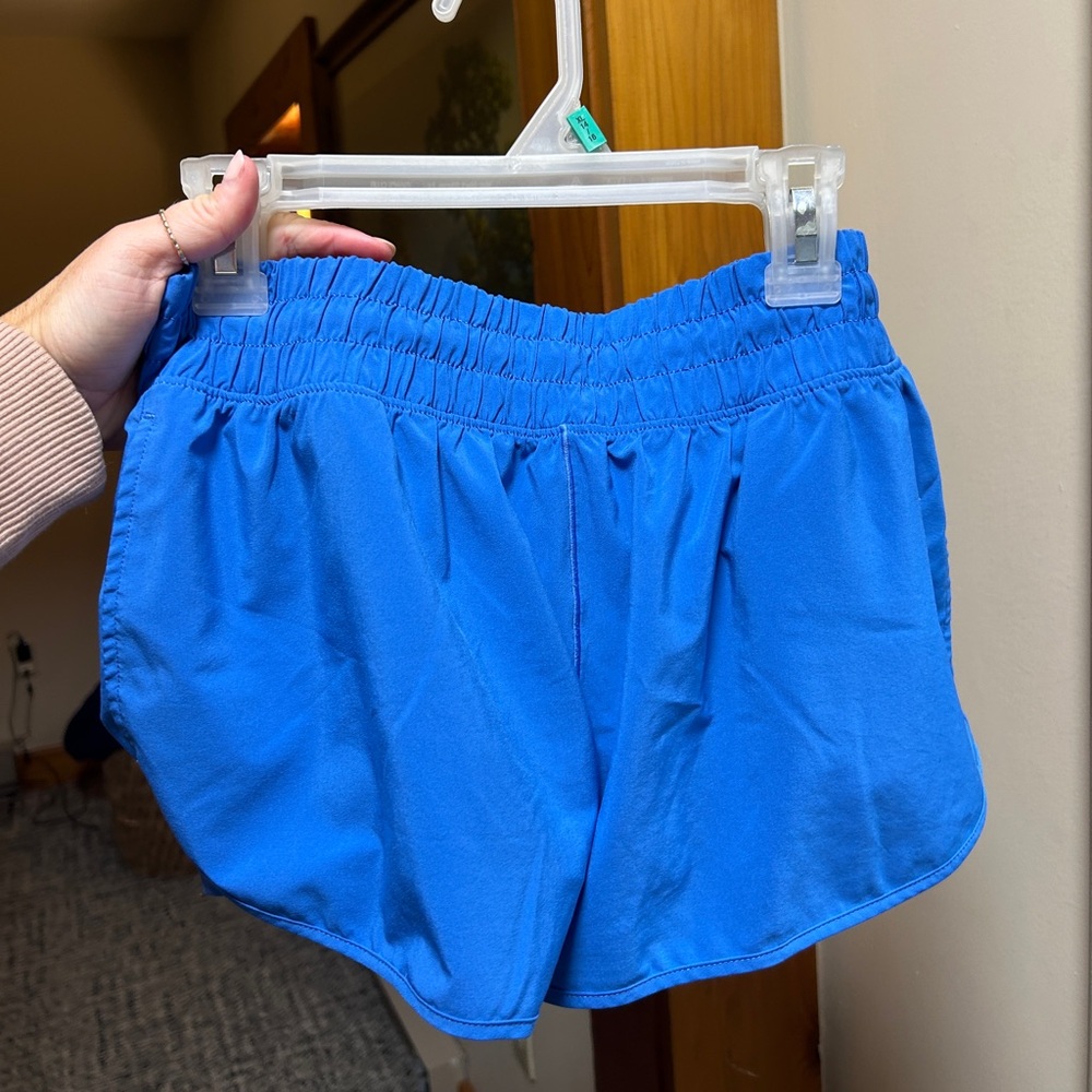 Electric Blue Women's Athletic Shorts